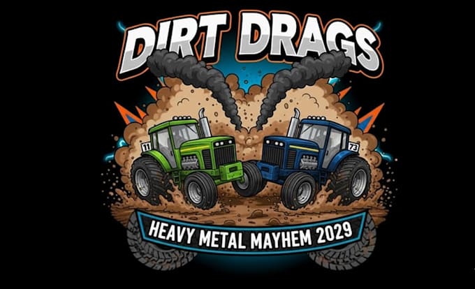 do car racing logo for tshirt design