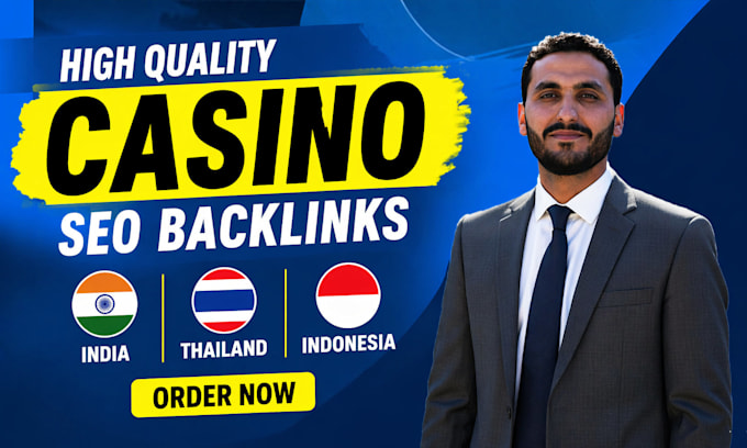 provide igaming SEO backlinks from india thailand indonesia