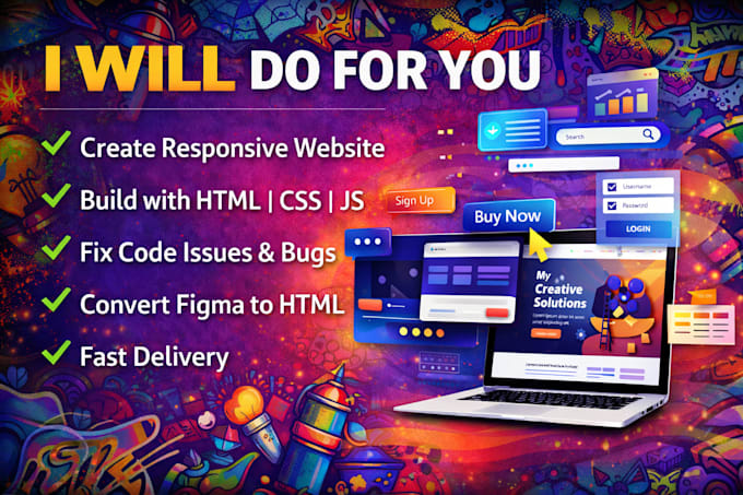 designing your frontend for your website using HTML,CSS,js,bootstrap