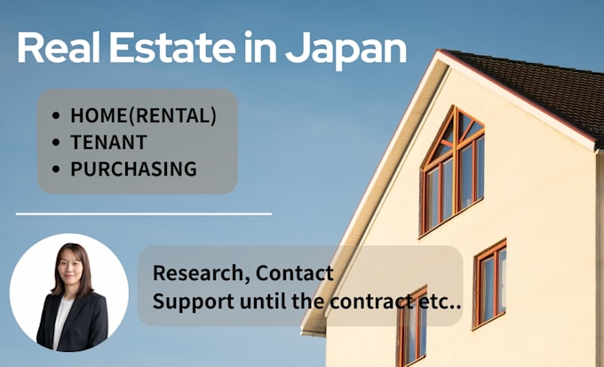 provide finding your home or business base in japan