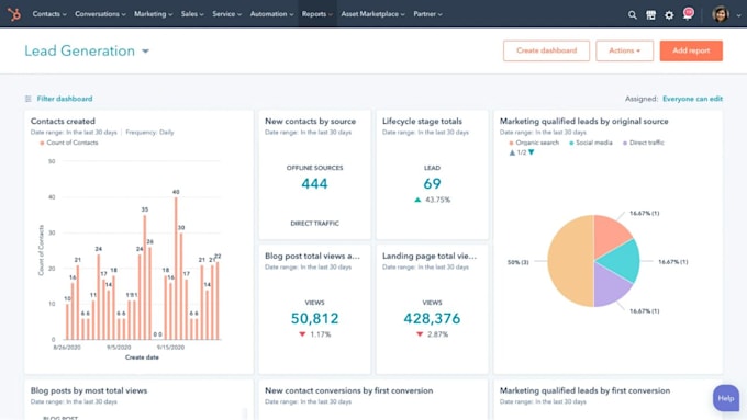 work as a certified hubspot expert for your business