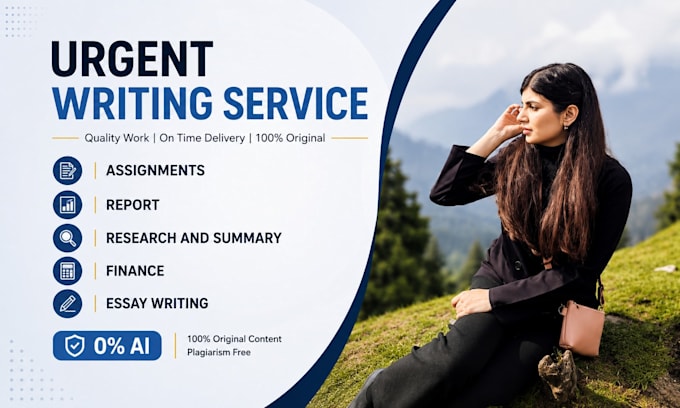essay writing, report, research and summary writing, assignment, finance