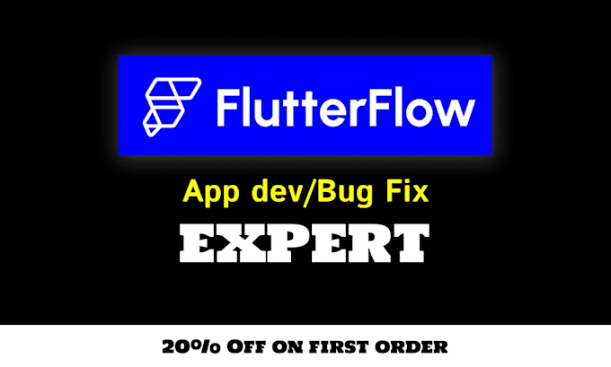 do flutter mobile app bug fix flutterflow android and ios app development