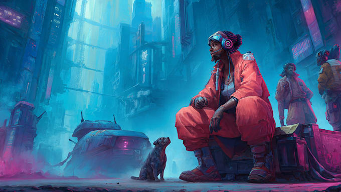 design sci fi art, concept art, sci fi art illustration