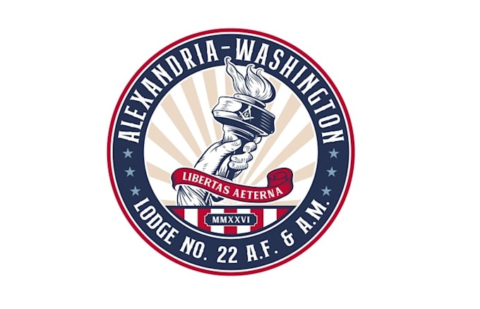 design american freemason revolution logo
