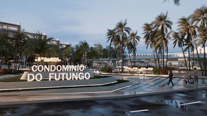 do professional landscape and exterior 3d modeling and rendering