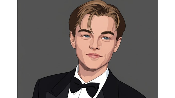 convert your image into HD vector portrait