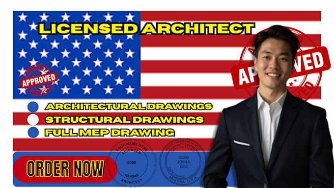 prepare architectural drawings for building permit approval