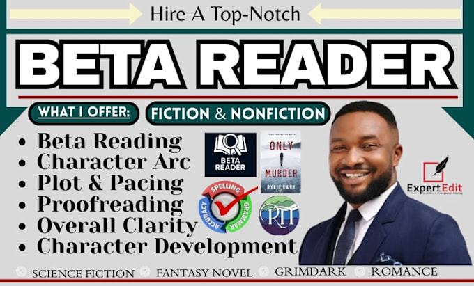 beta read sci fi romance fantasy literary fiction horror novel critique feedback