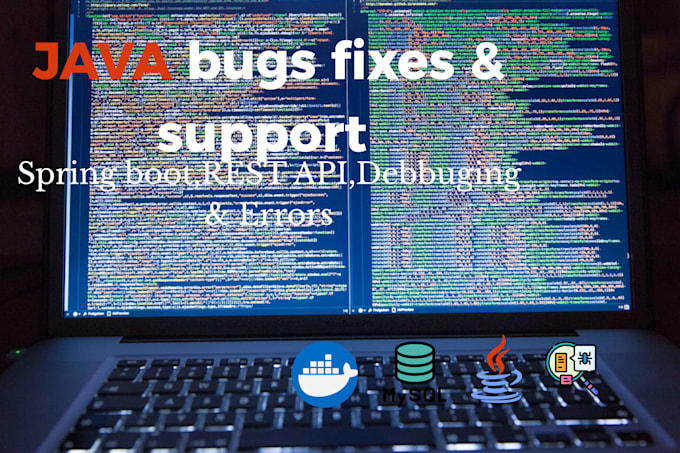 fix bugs in your java spring boot application and rest api