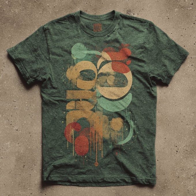 make typography tshirt graphics t shirt and merchandise design