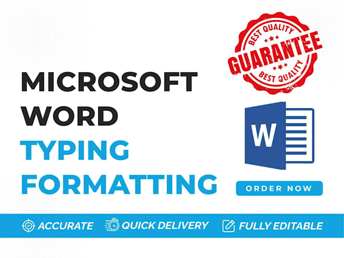 do fast and accurate typing from PDF or images and audio