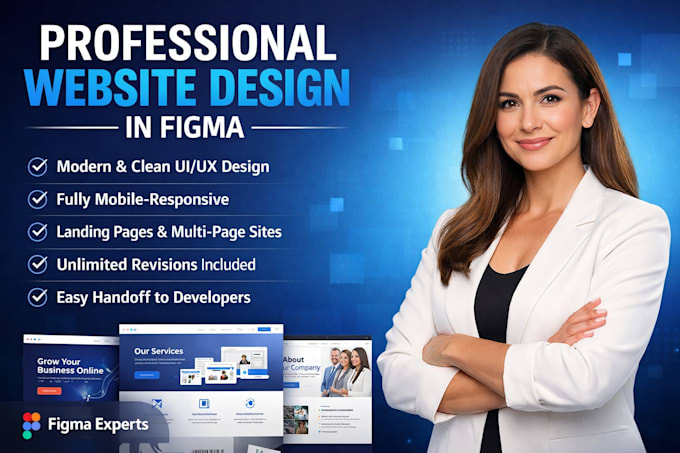 Figma website design, ui ux design, website ui ux design by ...