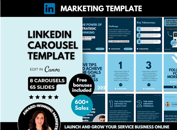 Design linkedin carousel to attract recruiters and job opportunities by ...