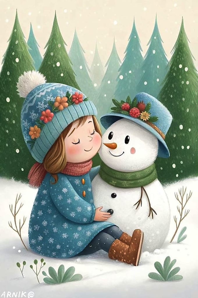 make kids illustration kdp watercolor