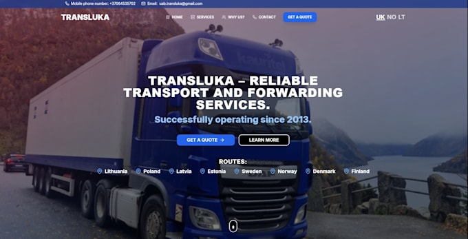 create a website for you