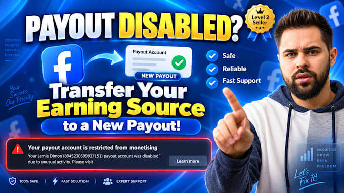 fix facebook payout problem and restore page earnings