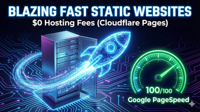 build a fast static HTML website