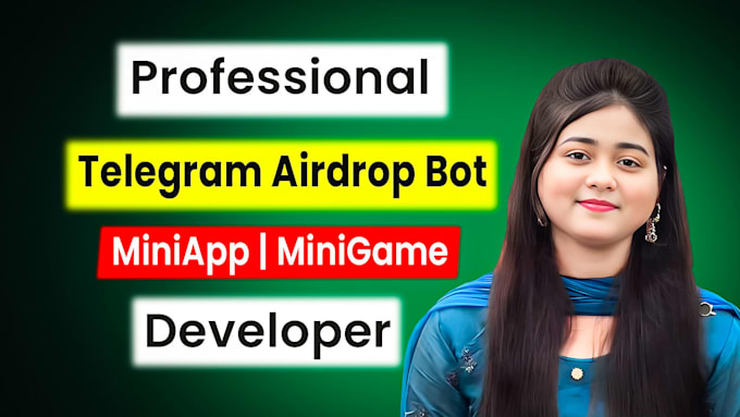 create telegram airdrop bot for your project
