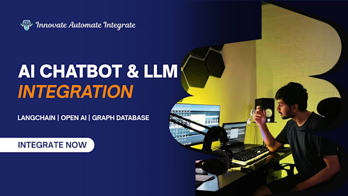 develop ai chatbot and llm integration for your web app