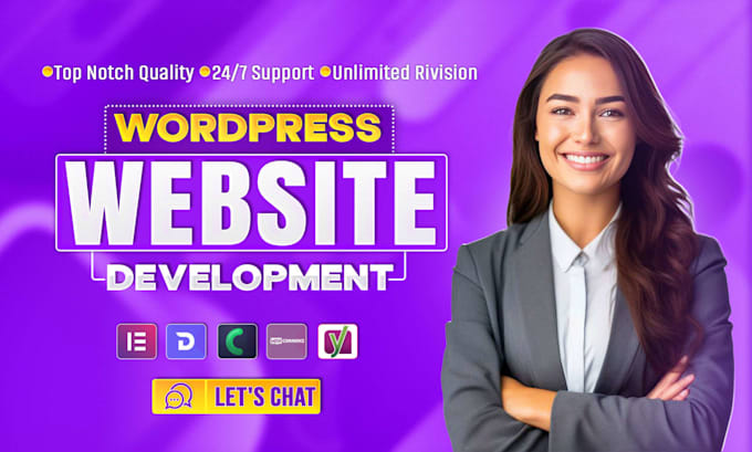 design and develop a professional wordpress website and blog