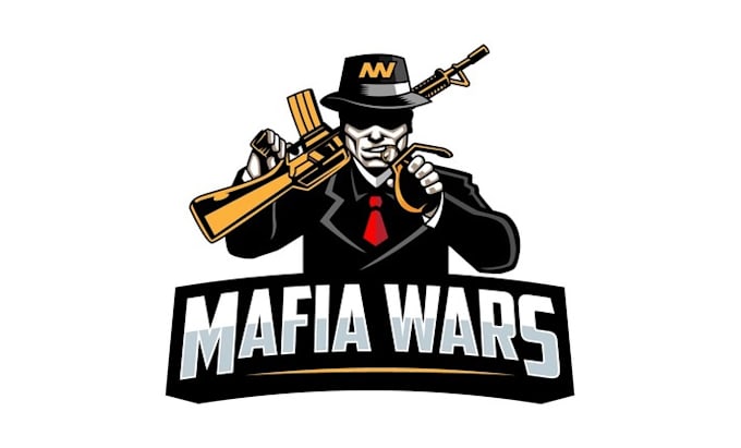 design powerful logo for mafia themed gaming website