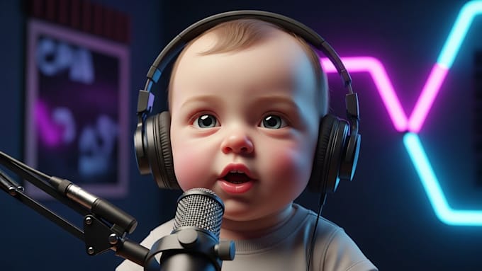 Create viral ai baby podcast talking avatar ai baby talking video ai ...