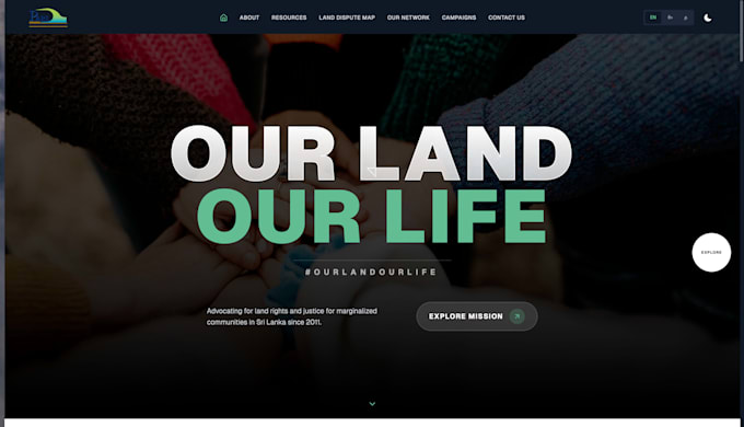 develop a fully functional website
