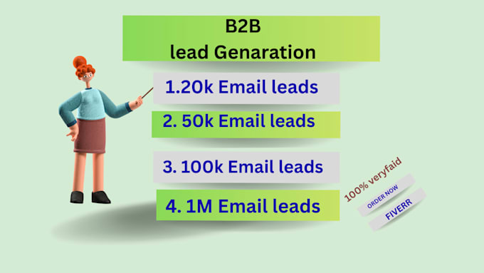 do b2b lead generation verified email list building