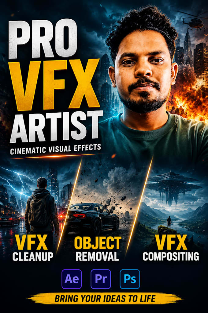 do vfx cleanup, object removal, and wire removal