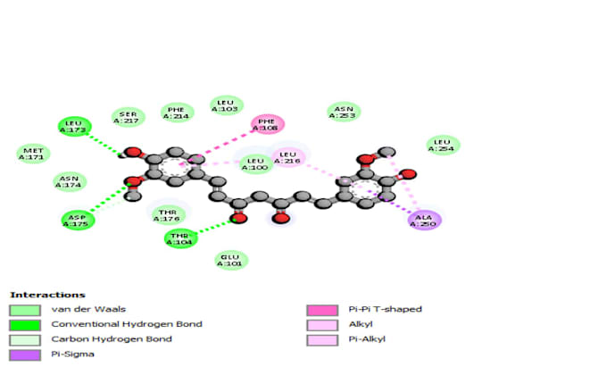 do molecular docking of ligands with target proteins