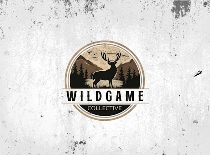 design a awesome hunting logo