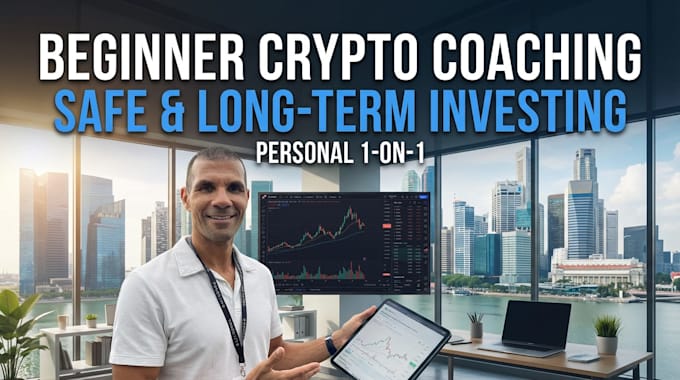 coach you in crypto for beginners and smart investing