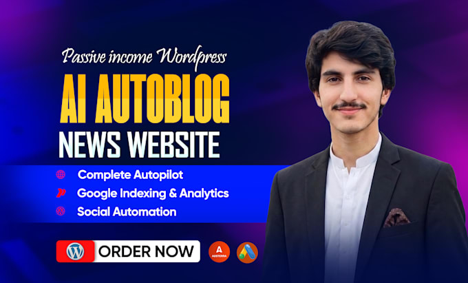 create ai wordpress autoblog, wordpress automation, adsense friendly