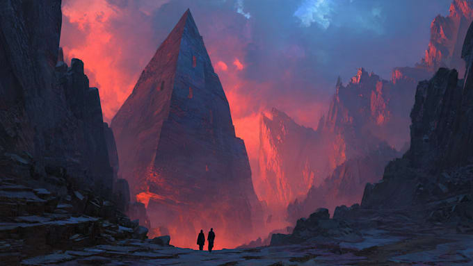 design sci fi art, concept art, sci fi art illustration