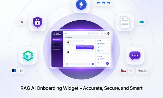 build a rag ai saas onboarding support widget