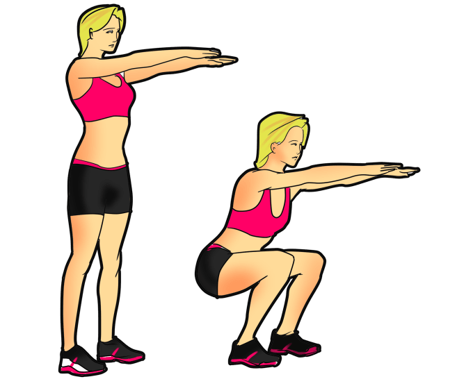 Create professional exercise workout illustrations by Vladicreative