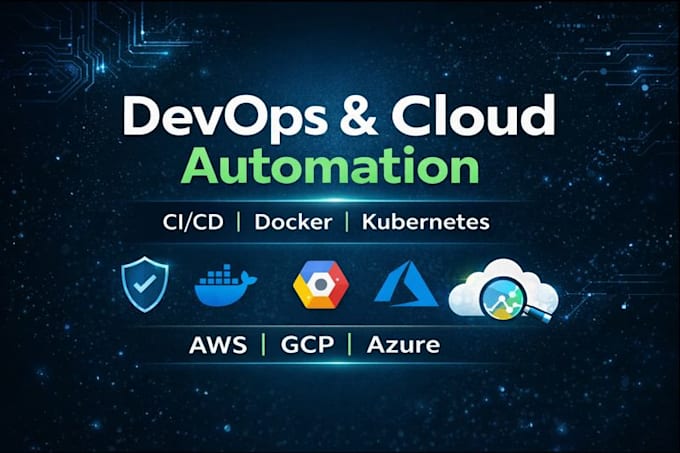 provide devops devsecops ci cd cloud setup on AWS gcp azure