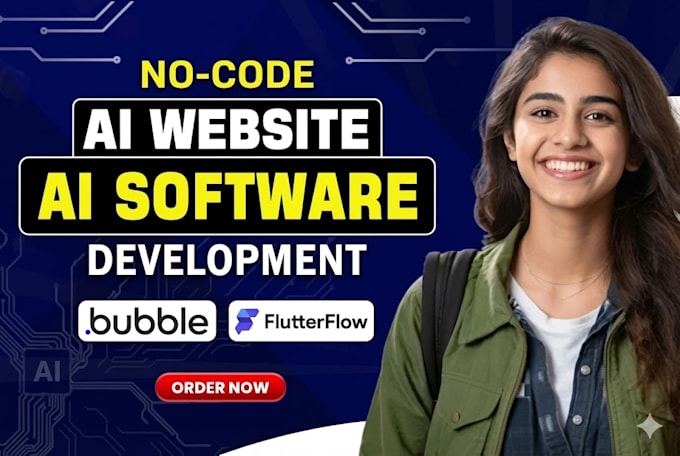 Build ai website, ai saas, ai mobile app ai chatbot and software using ...