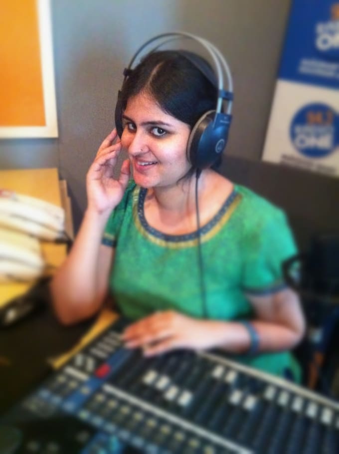 Record A Female Voice Over In Indian Accent Today By Rjshefali Fiverr