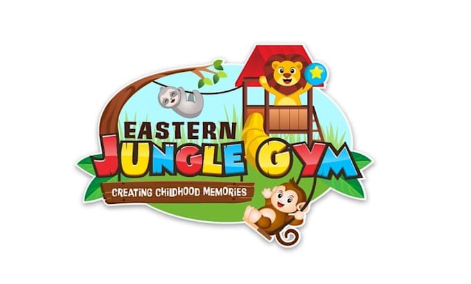make traditional logo for a childrens swing set company