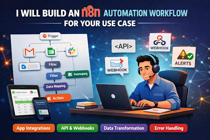 create a custom n8n workflow tailored to your needs