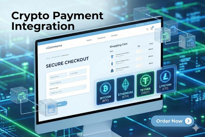 build custom crypto payment gateway for your ecommerce