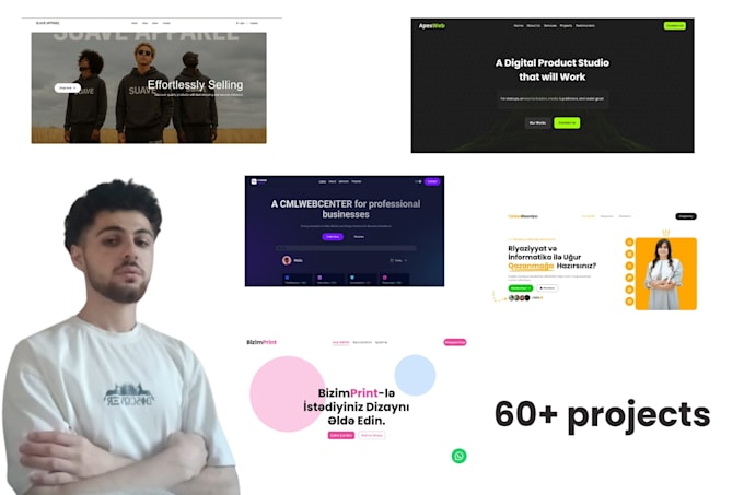 create a fullstack website for you