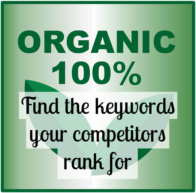 provide a list of organic keywords