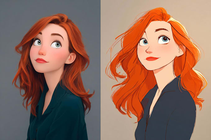 disney realistic portrait from disney portrait