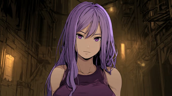 do an anime or comic character