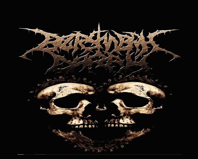 draw attractive death, black metal, grindcore, hardcore logo