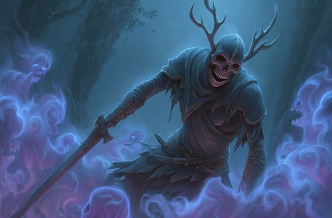 paint your dark fantasy creature