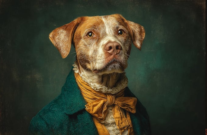 draw amazing vector pet portrait